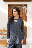 NF-6628 Grey Silk Stitched 2Pc Suit