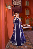 NF-6604 Royal Blue Lehnga Choli With Upper