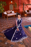 NF-6604 Royal Blue Lehnga Choli With Upper