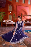 NF-6604 Royal Blue Lehnga Choli With Upper