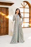 NF-6706 Grey Jacquard Stitched Suit