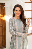 NF-6706 Grey Jacquard Stitched Suit