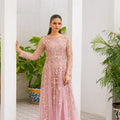 NF-6276 Pink Net Stitched Shirt