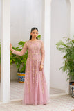 NF-6276 Pink Net Stitched Shirt
