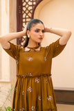 NF-5959 Antique Cotton Summer Stitched Frock