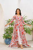 NF-161 Multi Print Summer Stitched Frock
