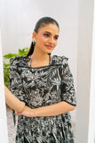 NF-1176 Black Summer Stitched Frock