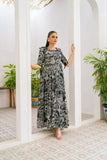 NF-1176 Black Summer Stitched Frock