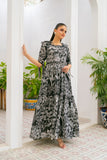 NF-1176 Black Summer Stitched Frock