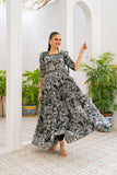 NF-1176 Black Summer Stitched Frock