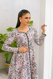 NF-171 Pink Grey Printed Stitched Frock