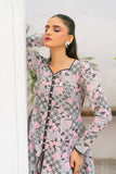 NF-171 Pink Grey Printed Stitched Frock