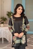 NF-15953 Black Pista Silk Print 2Pc
