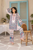 NF-34993 White Digital Print 2Pc Stitched