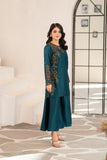 NF-5993 Teal Green Silk Stitched 2Pcs