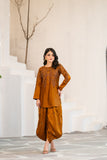 NF-6605 Antique Silk Stitched 2Pc