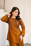 NF-6605 Antique Silk Stitched 2Pc