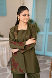 NF-6608 Olive Silk Stitched 2Pc