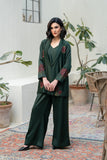 NF-6383 Bottle Green Silk 2pc