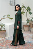 NF-6383 Bottle Green Silk 2pc