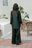 NF-6383 Bottle Green Silk 2pc