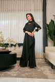NF-6395 Black Silk Stitched 2Pc
