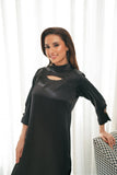 NF-6395 Black Silk Stitched 2Pc