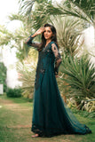 NF-6609 Teal Green Stitched Frock