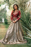 NF-5999 Maroon Antique Lehnga Choli Stitched