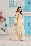 NF-6575 OffWhite Masori Cotton 2PC Stitched