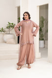 NF-6842 Dusty Pink Rawsilk 2PC