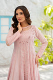 NF-6827 Pink Chicken Stitched Frock