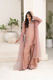 NF-6743 Tea Pink Silk Stitched 2PC