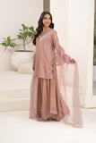 NF-6743 Tea Pink Silk Stitched 2PC