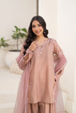 NF-6743 Tea Pink Silk Stitched 2PC