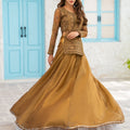 NF-6711 Antique Lehnga Choli Stitched