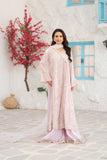 NF-6830 Pink Chiffon Stitched 2PC Suit