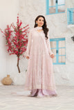 NF-6830 Pink Chiffon Stitched 2PC Suit