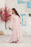 NF-6830 Pink Chiffon Stitched 2PC Suit