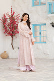 NF-6830 Pink Chiffon Stitched 2PC Suit