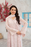 NF-6830 Pink Chiffon Stitched 2PC Suit