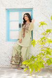 NF-6727 Pistachio Light Lawn Stitched 2PC