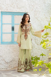 NF-6727 Pistachio Light Lawn Stitched 2PC