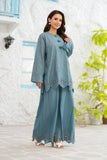 NF-6658 Dark Ferozi Lawn Dress