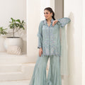 NF-6840 Ferozi RawSilk Chamki 2PC