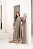 NF-6675 Grey Silk Stitched 2PC
