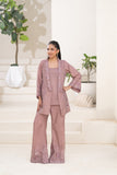 NF-6487 Mouve Silk Stitched 2PC