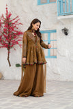 NF-6459 Antique Peplum Stitched 2PC