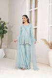 NF-6734 Ferozi Rawsilk Chamki