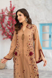 NF-6654 Beige Silk Stitched 2PC